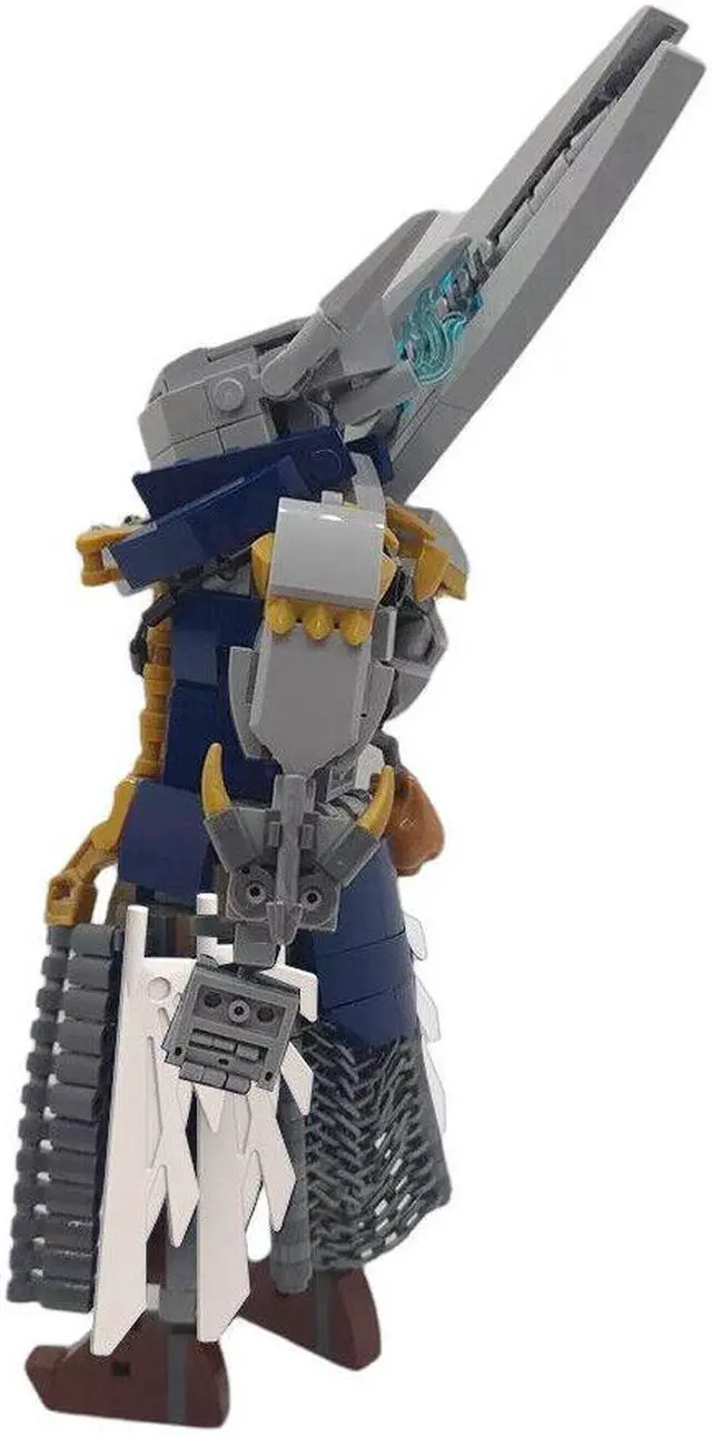 Alt view image 4 of 7 - ZITIANYOUBUILD Mecha Knight with Claymore Model 401 Pieces Building Toys MOC
