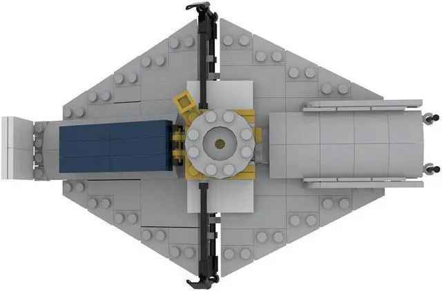 Alt view image 5 of 7 - ZITIANYOUBUILD MOC-65668 NASA James Webb Space Telescope jwst Space Telescope Model 487 Pieces for Adults 100% Compatible with LEGO Brand New and High Quality