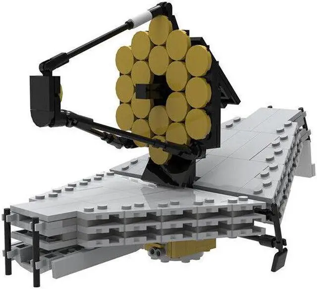 Main image of ZITIANYOUBUILD MOC-65668 NASA James Webb Space Telescope jwst Space Telescope Model 487 Pieces for Adults 100% Compatible with LEGO Brand New and High Quality