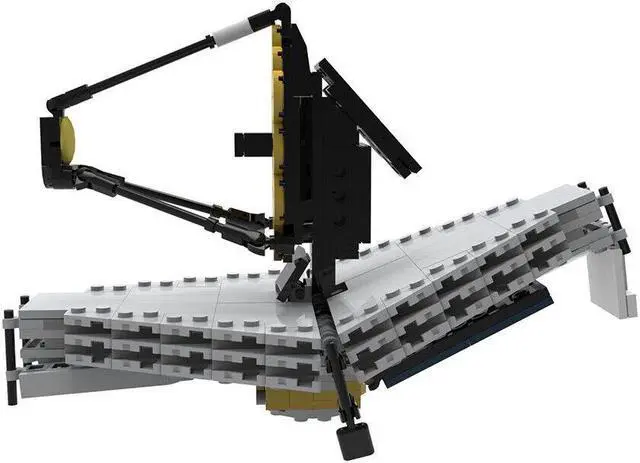 Alt view image 4 of 7 - ZITIANYOUBUILD MOC-65668 NASA James Webb Space Telescope jwst Space Telescope Model 487 Pieces for Adults 100% Compatible with LEGO Brand New and High Quality