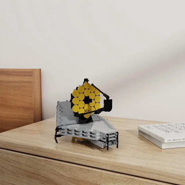 Alt view image 7 of 7 - ZITIANYOUBUILD MOC-65668 NASA James Webb Space Telescope jwst Space Telescope Model 487 Pieces for Adults 100% Compatible with LEGO Brand New and High Quality