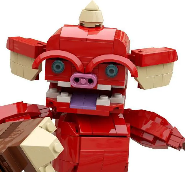 Alt view image 5 of 7 - ZITIANYOUBUILD Game Monster Bokoblin Model 340 Pieces 100% Compatible Building Toys MOC