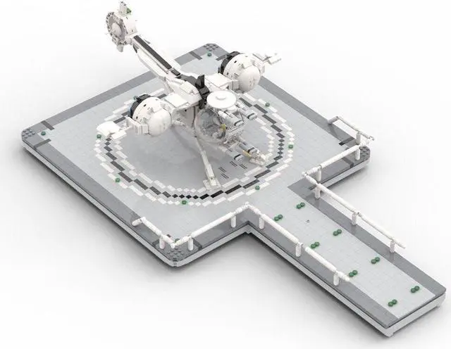 Main image of ZITIANYOUBUILD Bubb|e Ship Helicopter with Sky Tower 3366 Pieces from Film MOC