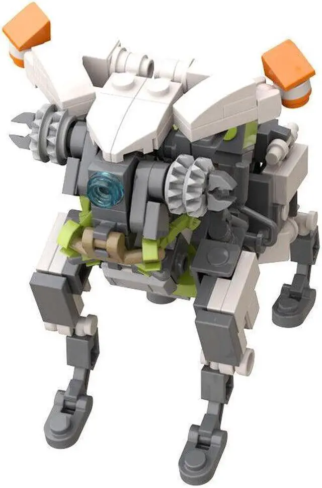 Alt view image 3 of 7 - ZITIANYOUBUILD Broadhead Small Cow-like Machine /Robot 189 Pieces Building Toys MOC