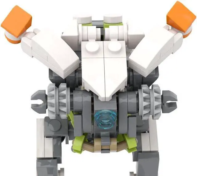 Alt view image 4 of 7 - ZITIANYOUBUILD Broadhead Small Cow-like Machine /Robot 189 Pieces Building Toys MOC