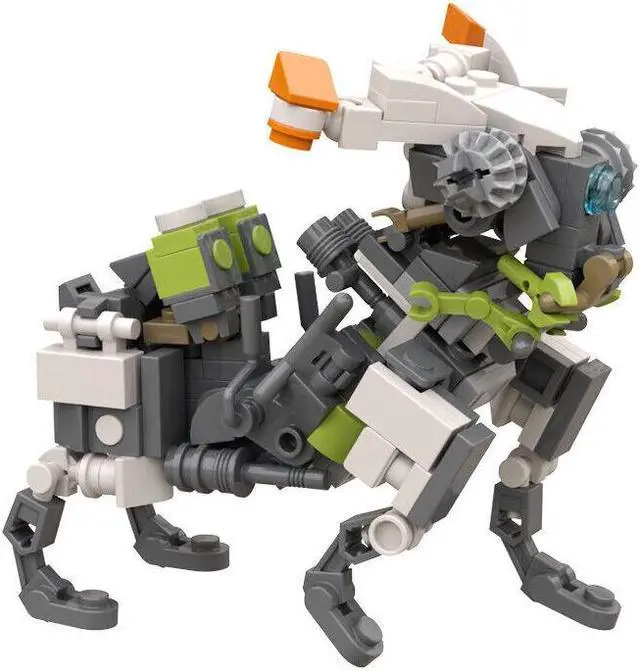 Alt view image 7 of 7 - ZITIANYOUBUILD Broadhead Small Cow-like Machine /Robot 189 Pieces Building Toys MOC
