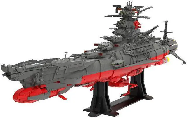 Main image of ZITIANYOUBUILD Space Battleship Model with Display Stand 5325 Pieces Building Toys MOC