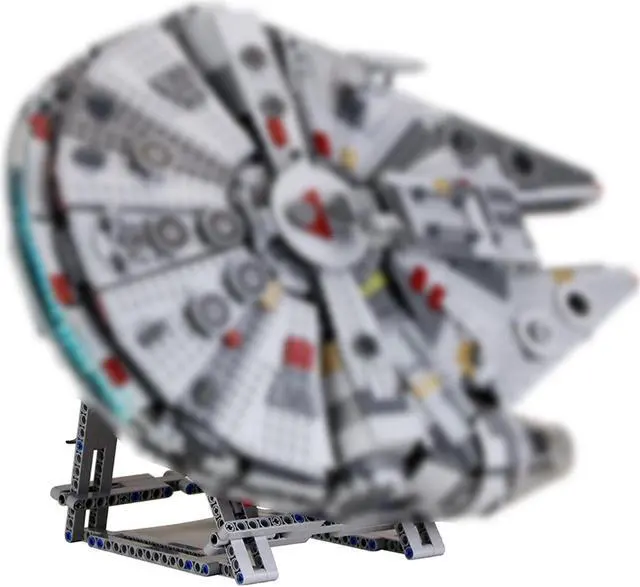 Alt view image 2 of 3 - ZITIANYOUBUILD Vertical Display Stand for 75257 Millennium Falcon from Star Wars 100% Compatible with LEGO Brand New and High Quality