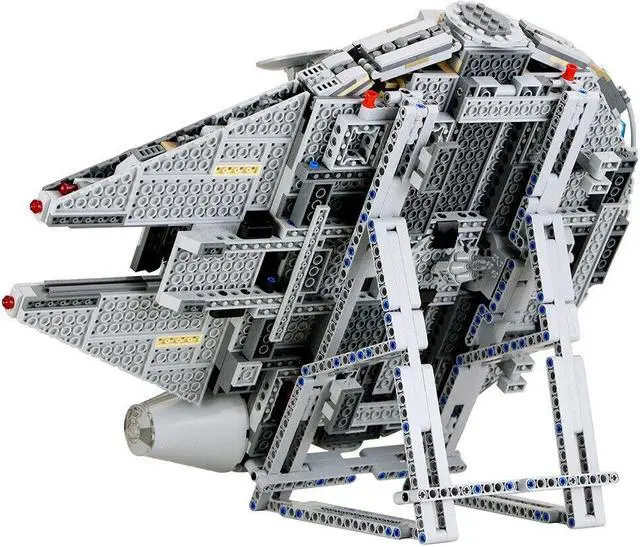 Alt view image 3 of 3 - ZITIANYOUBUILD Vertical Display Stand for 75257 Millennium Falcon from Star Wars 100% Compatible with LEGO Brand New and High Quality