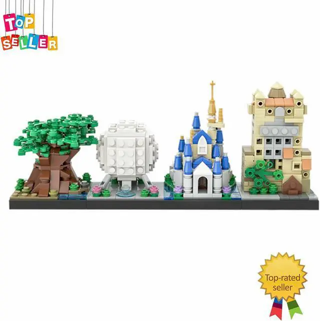 Main image of ZITIANYOUBUILD Iconic Theme Park Lite Version 529 Pieces Building Toys Set MOC