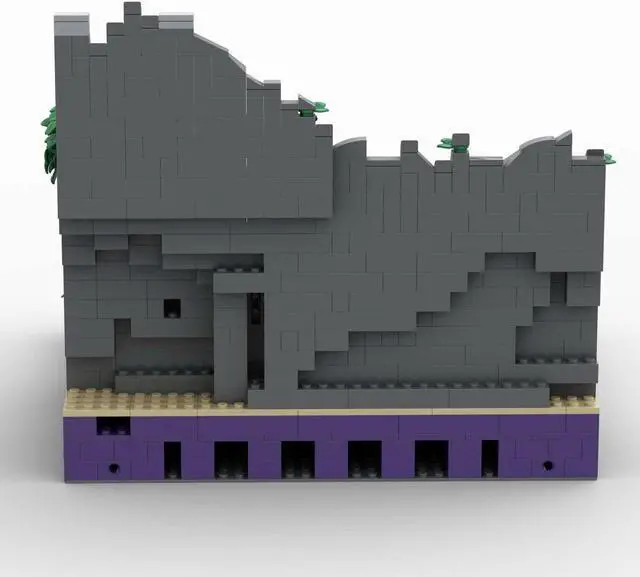 Alt view image 4 of 4 - ZITIANYOUBUILD Shore and Boat Diorama for Your Medieval Castle 1626 Pieces MOC