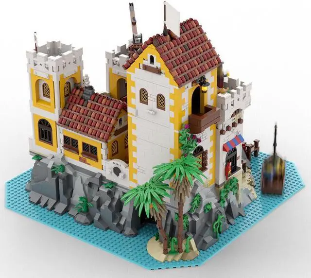 Alt view image 6 of 7 - ZITIANYOUBUILD 6276 Remastered Version:Medieval F0rtress 4192 Pieces Building Toys MOC
