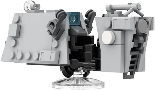 Alt view image 2 of 7 - ZITIANYOUBUILD ARATECH C PH Patrol Speeder Bike 92 Pieces Building Toys Set MOC