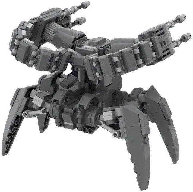 Alt view image 4 of 5 - ZITIANYOUBUILD Scorpenek Annihilator Robot Model 236 Pieces from Movie Building Toys MOC