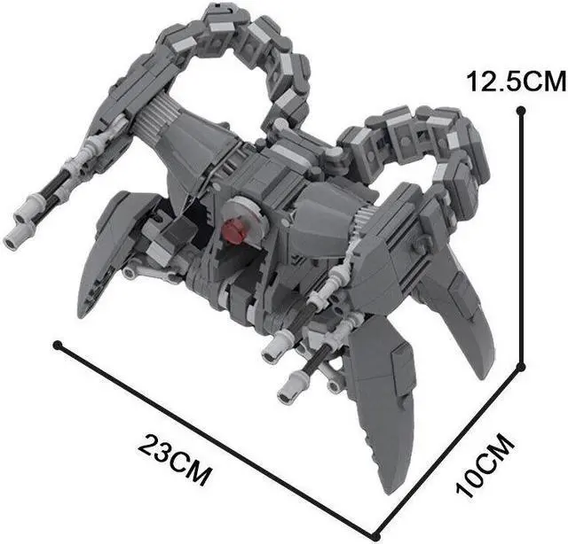 Alt view image 5 of 5 - ZITIANYOUBUILD Scorpenek Annihilator Robot Model 236 Pieces from Movie Building Toys MOC