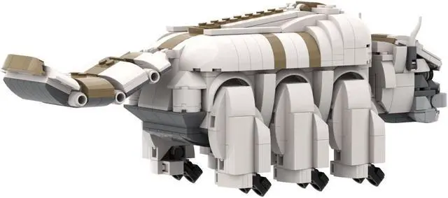 Alt view image 4 of 7 - ZITIANYOUBUILD MOC-44651 Appa from Avatar  The Last Airbender Sky Flattailed Flying Bison 721 Pieces 100% Compatible with LEGO Brand New and High Quality