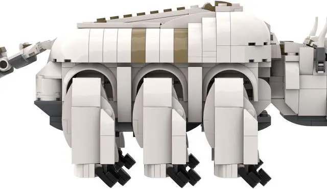 Alt view image 6 of 7 - ZITIANYOUBUILD MOC-44651 Appa from Avatar  The Last Airbender Sky Flattailed Flying Bison 721 Pieces 100% Compatible with LEGO Brand New and High Quality