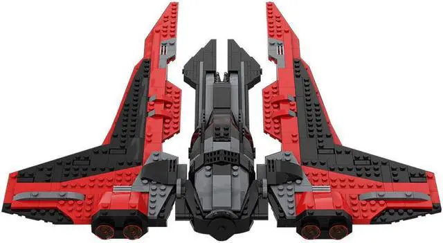 Alt view image 3 of 4 - ZITIANYOUBUILD Nightbrother Gauntlet Fighter 735 Pieces Building Toys Set MOC