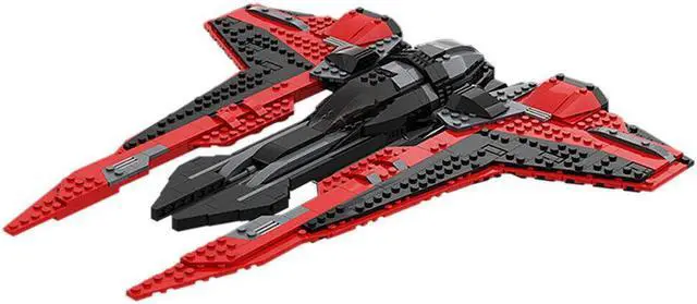 Alt view image 4 of 4 - ZITIANYOUBUILD Nightbrother Gauntlet Fighter 735 Pieces Building Toys Set MOC