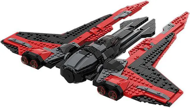 Alt view image 2 of 4 - ZITIANYOUBUILD Nightbrother Gauntlet Fighter 735 Pieces Building Toys Set MOC