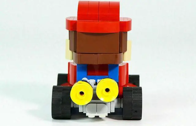 Alt view image 5 of 7 - ZITIANYOUBUILD Racing Car Model Building Kit 241 Pieces from Game Building Toys Set MOC