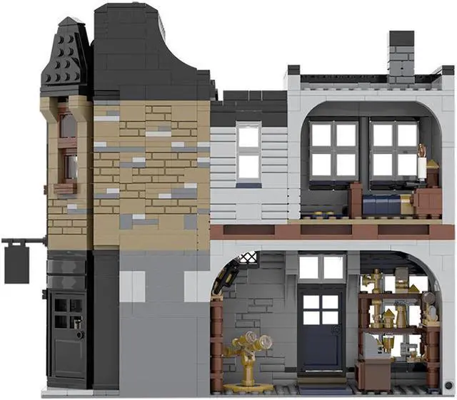 Alt view image 4 of 5 - ZITIANYOUBUILD Modular Building 2097 Pieces from Movie about Magic Building Toys Set MOC