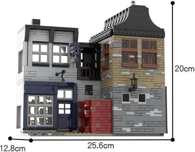 Alt view image 5 of 5 - ZITIANYOUBUILD Modular Building 2097 Pieces from Movie about Magic Building Toys Set MOC