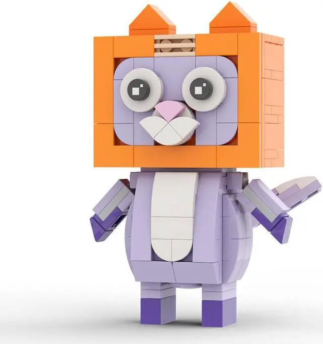 Alt view image 4 of 7 - ZITIANYOUBUILD Cartoon Character Box Cat 331 Pieces from TV Series Building Toys Set MOC