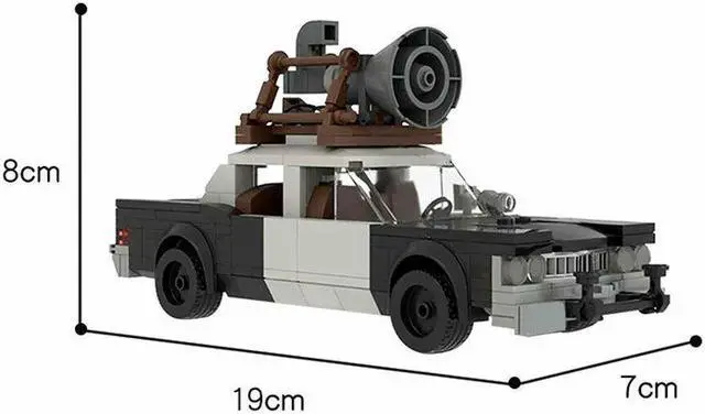 Alt view image 3 of 4 - ZITIANYOUBUILD Police Car from Movie 333 Pieces 100% Compatible Building Toys Set MOC
