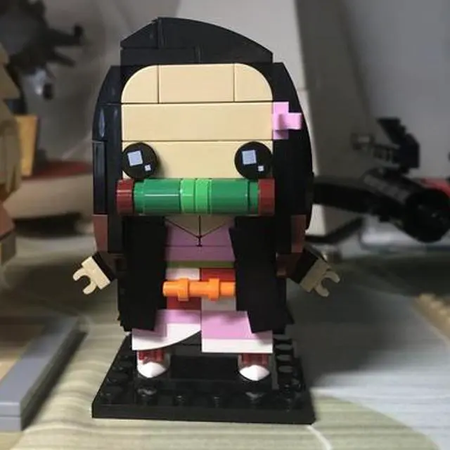 Alt view image 3 of 5 - ZITIANYOUBUILD Kamado Nezuko Character 211 Pieces 100% Compatible Building Toys Set MOC