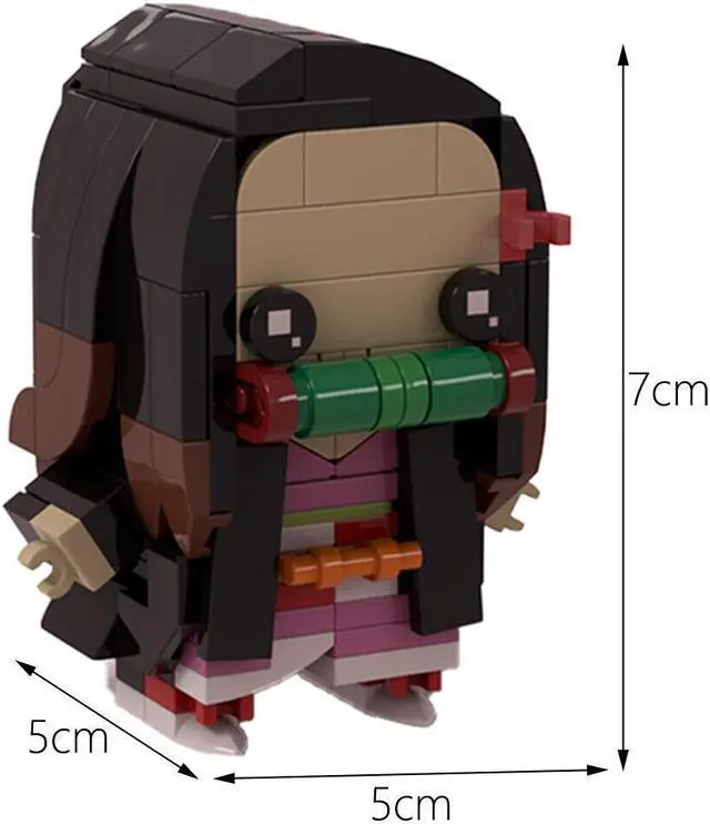 Alt view image 5 of 5 - ZITIANYOUBUILD Kamado Nezuko Character 211 Pieces 100% Compatible Building Toys Set MOC