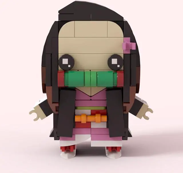 Alt view image 2 of 5 - ZITIANYOUBUILD Kamado Nezuko Character 211 Pieces 100% Compatible Building Toys Set MOC