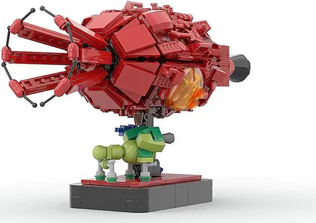 Alt view image 7 of 7 - ZITIANYOUBUILD A Massive, City-sized Spaceship from TV Series 497 Pieces MOC