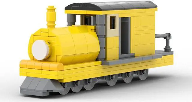 Main image of ZITIANYOUBUILD Yellow Train Model 247 Pieces from Horror Video Game Building Toys MOC