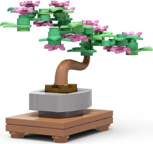 Main image of ZITIANYOUBUILD Tiny Bonsai Tree Model 54 Pieces for Kids Building Toys Sets & Packs MOC