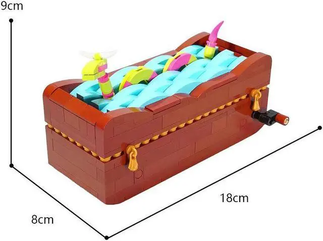 Alt view image 3 of 3 - ZITIANYOUBUILD Sea Serpent Automaton Gearing Mechanism 488 Pieces Building Toys Set MOC