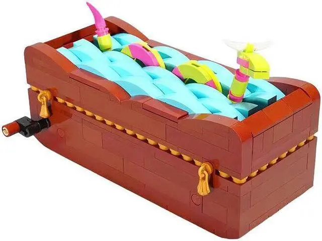 Alt view image 2 of 3 - ZITIANYOUBUILD Sea Serpent Automaton Gearing Mechanism 488 Pieces Building Toys Set MOC