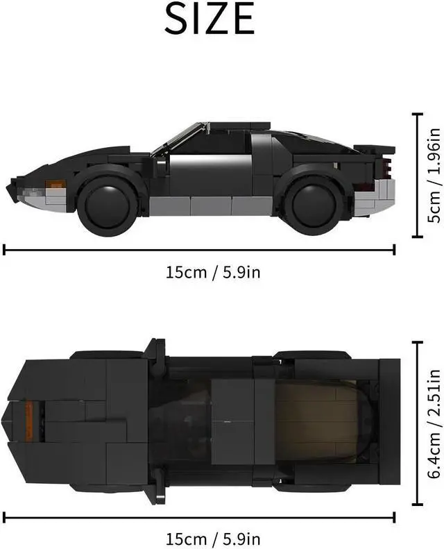 Alt view image 5 of 7 - ZITIANYOUBUILD Virtual Car with Advanced Supercomputer on Wheels 203 Pieces MOC