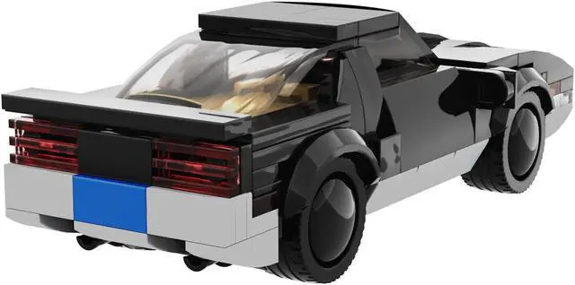Alt view image 6 of 7 - ZITIANYOUBUILD Virtual Car with Advanced Supercomputer on Wheels 203 Pieces MOC