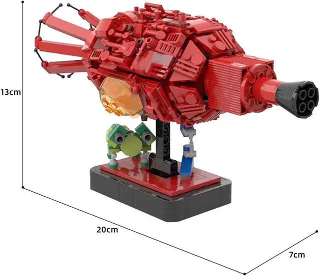 Alt view image 2 of 7 - ZITIANYOUBUILD A Massive, City-sized Spaceship from TV Series 497 Pieces MOC