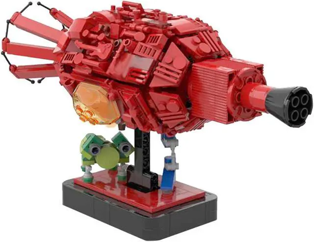 Alt view image 3 of 7 - ZITIANYOUBUILD A Massive, City-sized Spaceship from TV Series 497 Pieces MOC