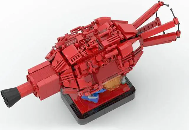 Alt view image 4 of 7 - ZITIANYOUBUILD A Massive, City-sized Spaceship from TV Series 497 Pieces MOC