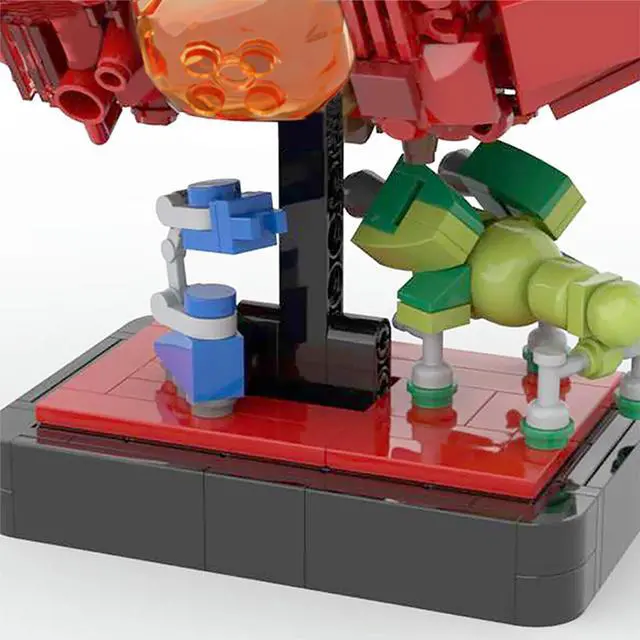 Alt view image 5 of 7 - ZITIANYOUBUILD A Massive, City-sized Spaceship from TV Series 497 Pieces MOC