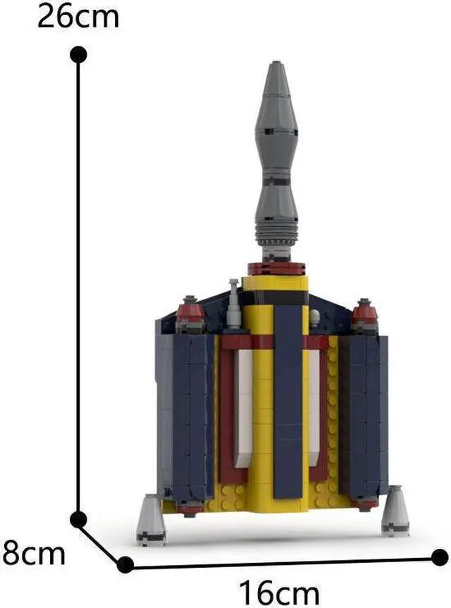 Alt view image 2 of 3 - ZITIANYOUBUILD Jetpack Model 296 Pieces 100% Compatible Building Toys Set MOC
