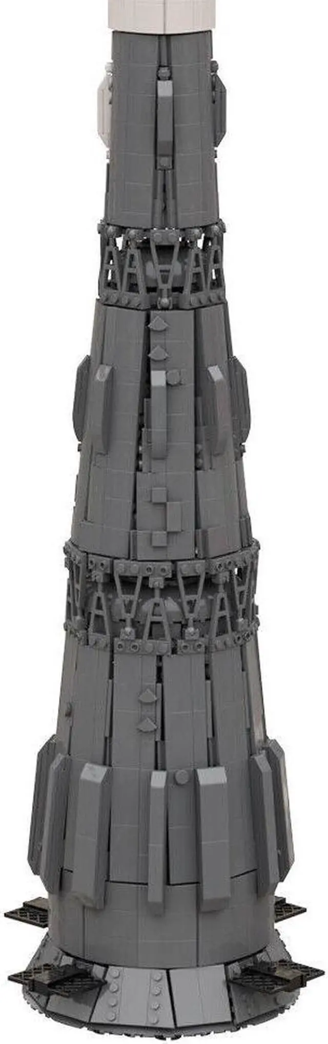 Alt view image 4 of 7 - ZITIANYOUBUILD Super Heavy Launch Vehicle/ Rocket Model 2693 Pieces Building Toys MOC
