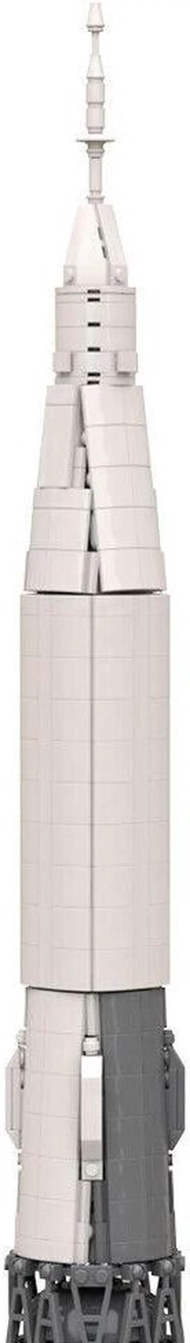 Alt view image 3 of 7 - ZITIANYOUBUILD Super Heavy Launch Vehicle/ Rocket Model 2693 Pieces Building Toys MOC