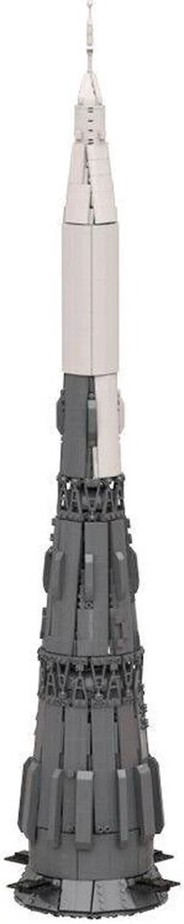 Alt view image 5 of 7 - ZITIANYOUBUILD Super Heavy Launch Vehicle/ Rocket Model 2693 Pieces Building Toys MOC
