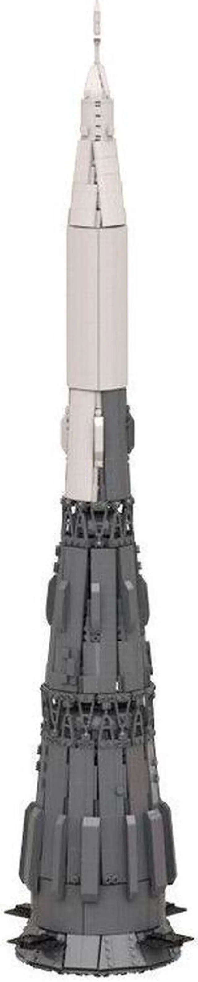 Alt view image 6 of 7 - ZITIANYOUBUILD Super Heavy Launch Vehicle/ Rocket Model 2693 Pieces Building Toys MOC