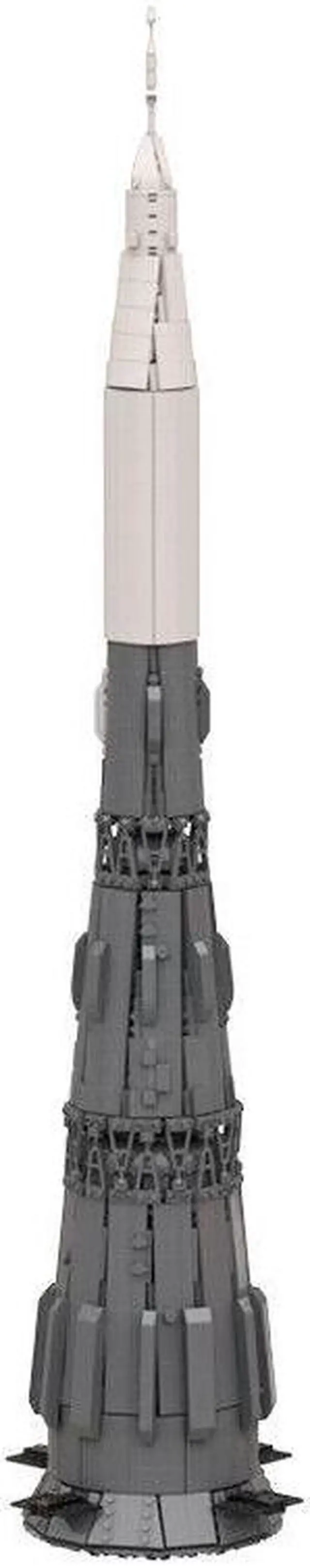Alt view image 7 of 7 - ZITIANYOUBUILD Super Heavy Launch Vehicle/ Rocket Model 2693 Pieces Building Toys MOC