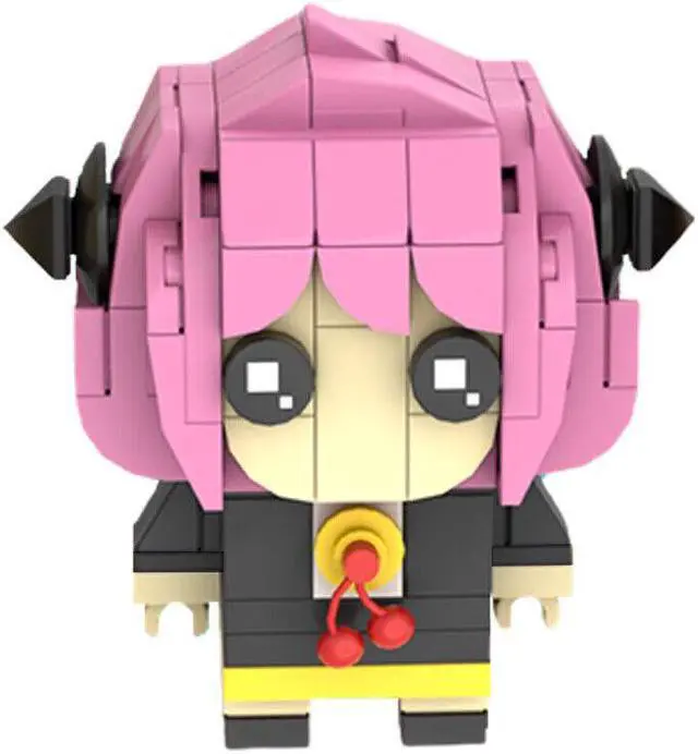 Alt view image 2 of 4 - ZITIANYOUBUILD Anya Forger Character Model 136 Pieces Building Toy Building Toys Set MOC